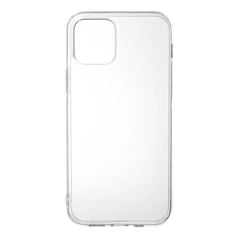 Clear TPU Protector Shell with Non-Slip Inner 2mm Thickness for iPhone 12 Pro / 12