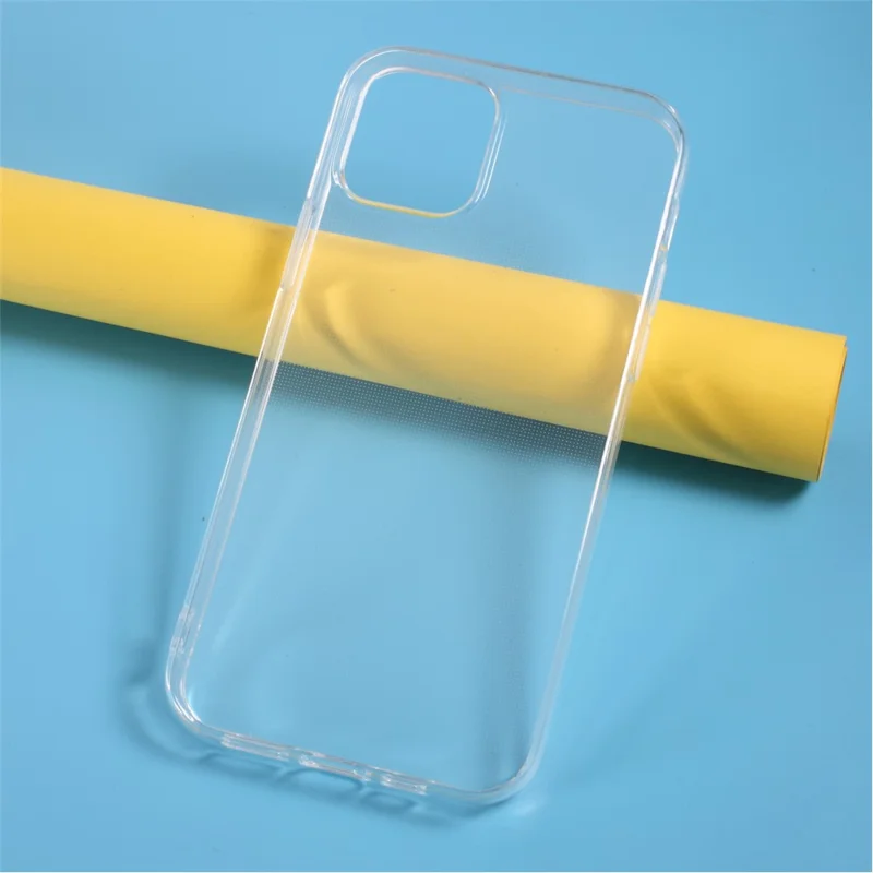 Clear TPU Protector Shell with Non-Slip Inner 2mm Thickness for iPhone 12 Pro / 12