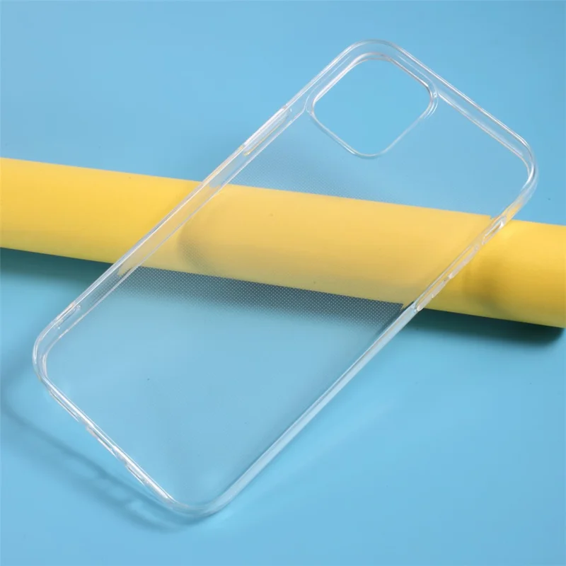 Clear TPU Protector Shell with Non-Slip Inner 2mm Thickness for iPhone 12 Pro / 12