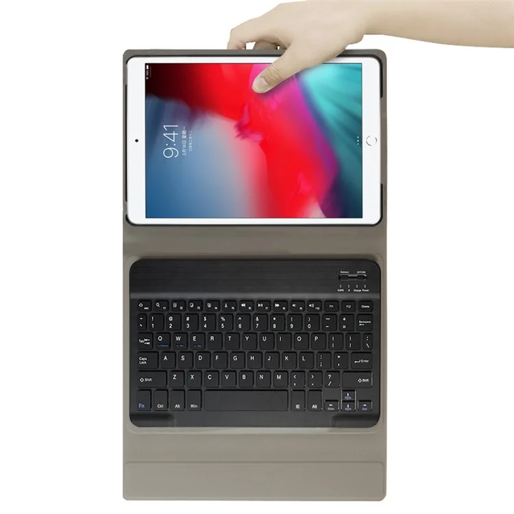 Bluetooth -tastatur Lederstand Hülle Für Ipad Mini (2019) 7,9 Zoll/4 - Roségold