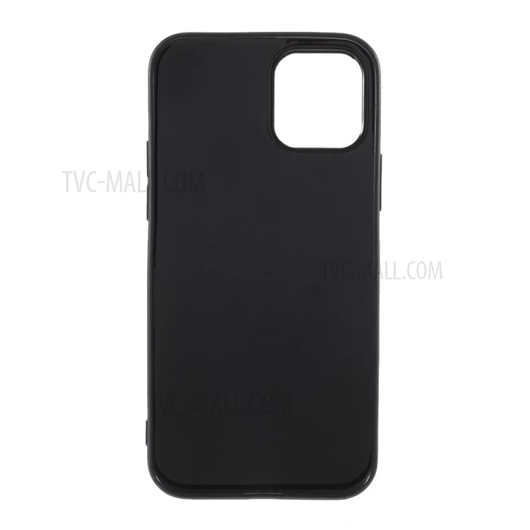 Capa De Telefone Protetora De Fibra De Carbono TPU Para IPhone 12 Mini 5,4 Polegadas