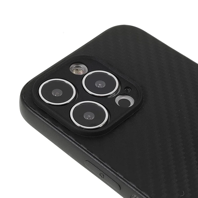 Carbon Fiber TPU Protective Phone Case for iPhone 12 Pro/12