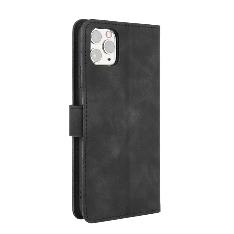 Stand Touch Portefeuille Couverture De Téléphone Portable En Cuir Pour IPhone 12 Mini - Noir