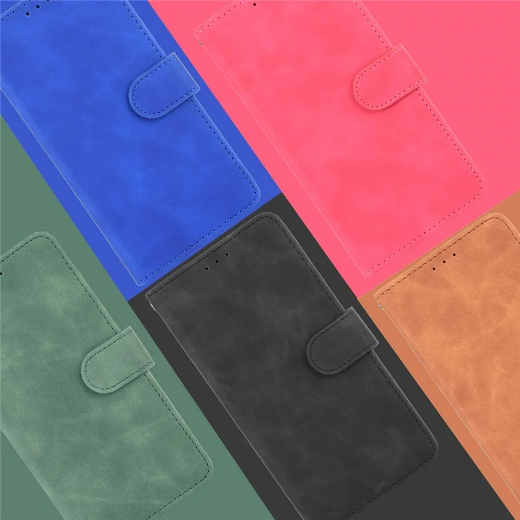 Stand Touch Portefeuille Couverture De Téléphone Portable En Cuir Pour IPhone 12 Mini - Noir