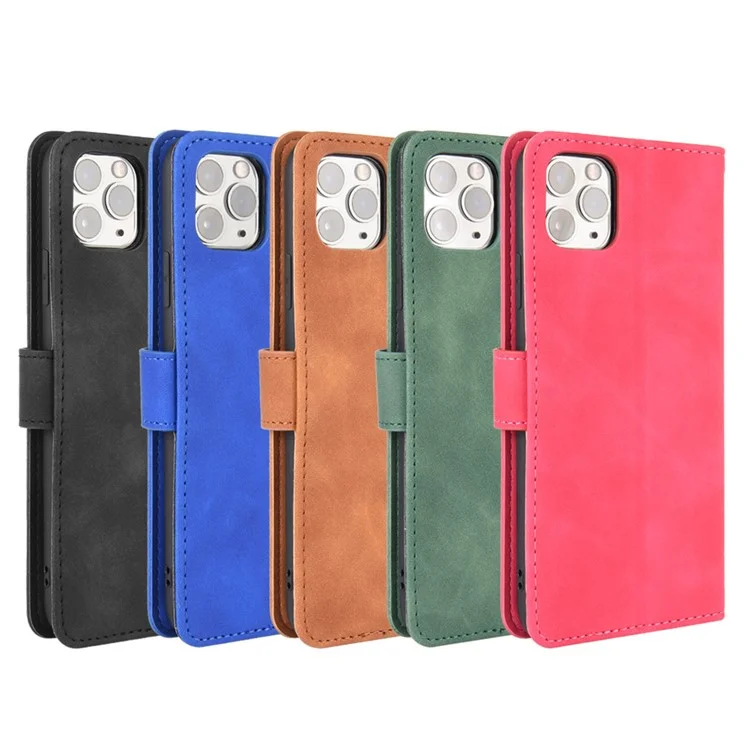 Stand Touch Portefeuille Couverture De Téléphone Portable En Cuir Pour IPhone 12 Mini - Noir
