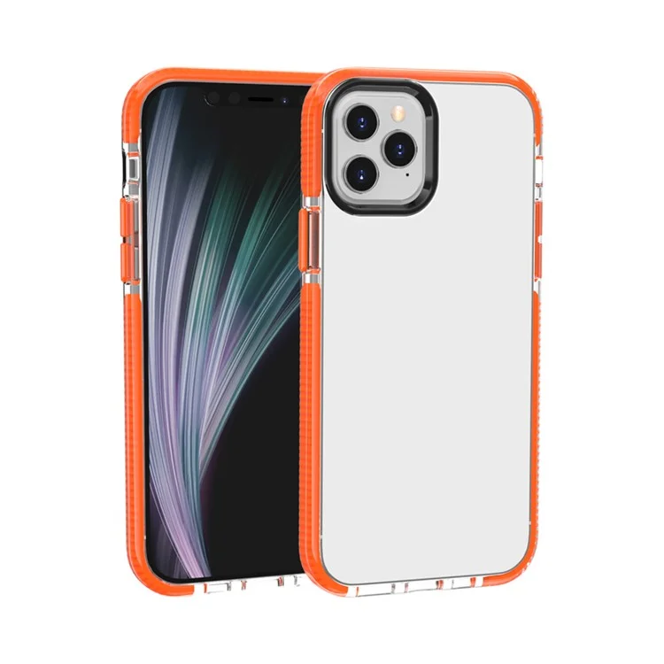 étui de téléphone tpu doux pour iphone 12 mini 5,4 pouces - orange