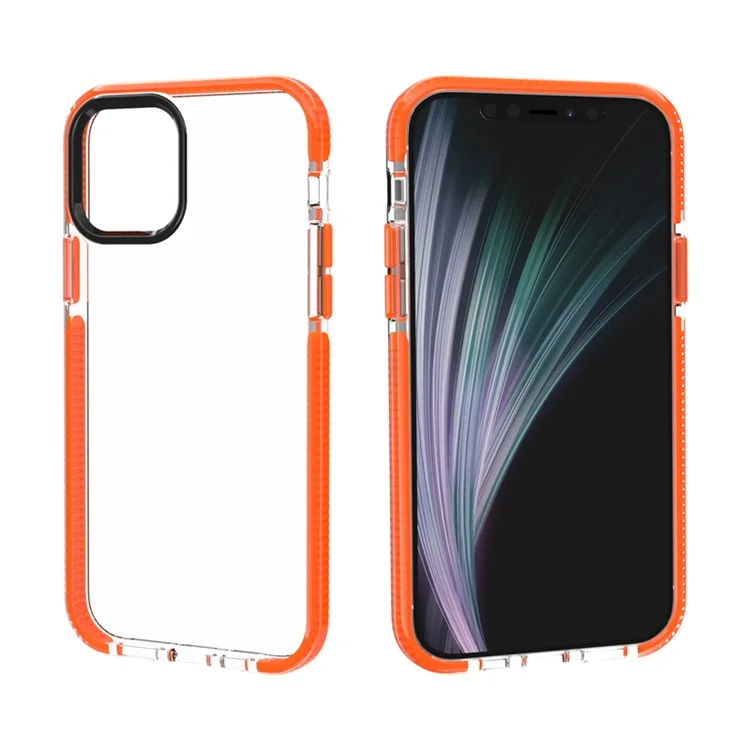 étui de téléphone tpu doux pour iphone 12 mini 5,4 pouces - orange