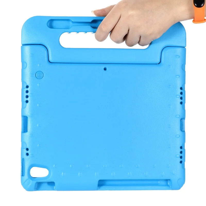 Shockproof EVA Foam Stand Shell Eco-friendly Kids Case for iPad Air (2020)/Air (2022) - Blue