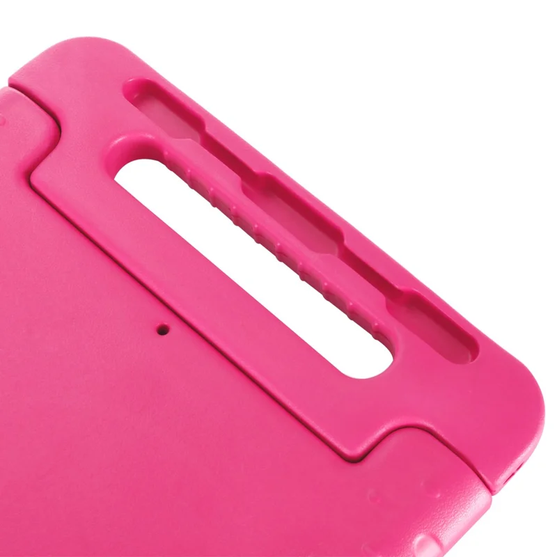 Shockproof EVA Foam Stand Shell Eco-friendly Kids Case for iPad Air (2020)/Air (2022) - Rose