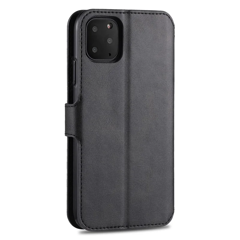 AZNS Wallet Leather Stand Case for iPhone 12 Pro/12 - Black
