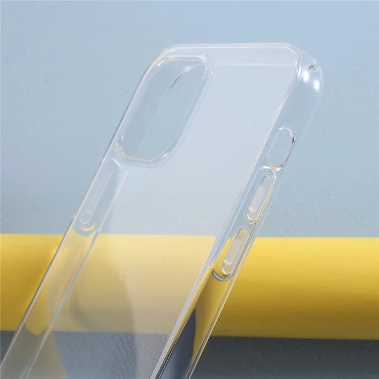 Étui de téléphone portable en TPU souple pour iPhone 12 Pro/12 - Transparent