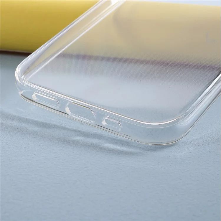 Coque de téléphone portable en TPU flexible pour iPhone 12 mini - Transparente