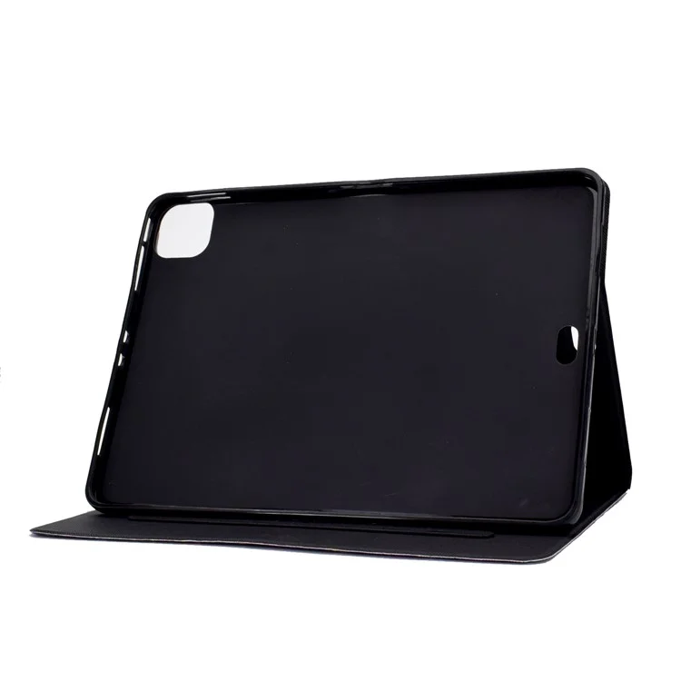 Pattern Printing Leather Stand Tablet Case for iPad Air 11 (2025) / (2024) / Air (2020) (2022) / Pro 11 (2021) - Glittery Powder