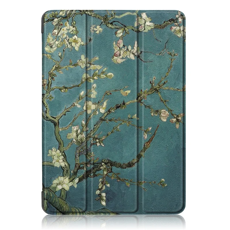 Pattern Printing Tri-Fold Stand PU Leather Magnetic Cover for iPad Air 11 (2025) / (2024) / Air (2020) / Air (2022) - Wintersweet