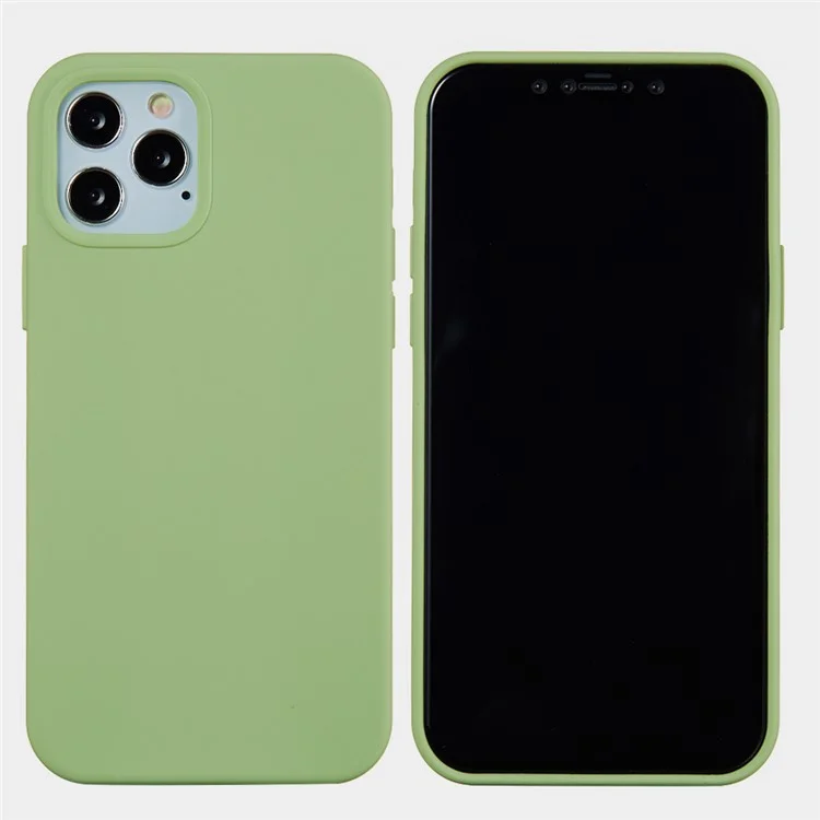 Étui De Téléphone Mobile En Silicone De Silicone Doux Pour IPhone 12 Mini Accessoire De Téléphone Coloré - Vert Clair