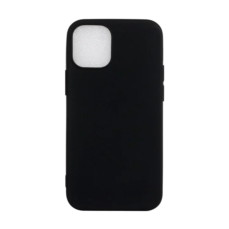 Flexible TPU Protector Mobile Phone Case for iPhone 12 Pro/12 - Black