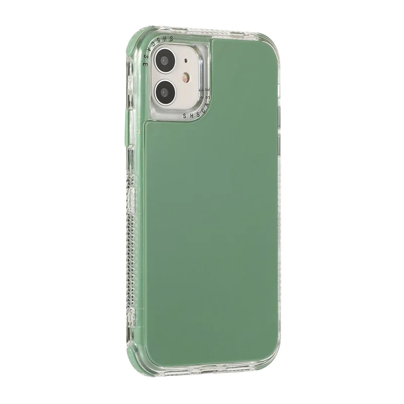 Hard PC+TPU Detachable Protective Case for iPhone 12 Pro Max 6.7-inch - Green