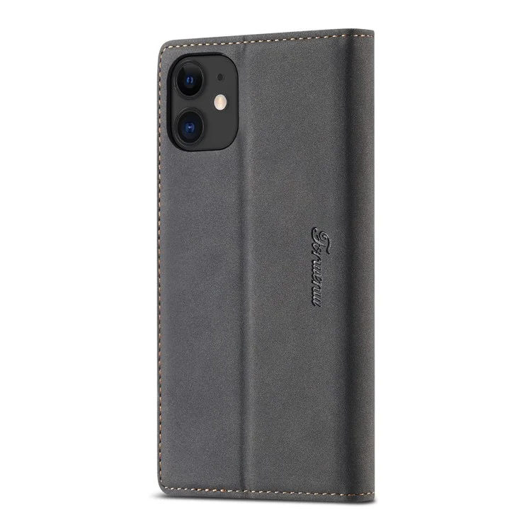 Forwenw F1 Série de Portefeuille de Portefeuille en Cuir Pour Iphone 11 6,1 Pouces - le Noir