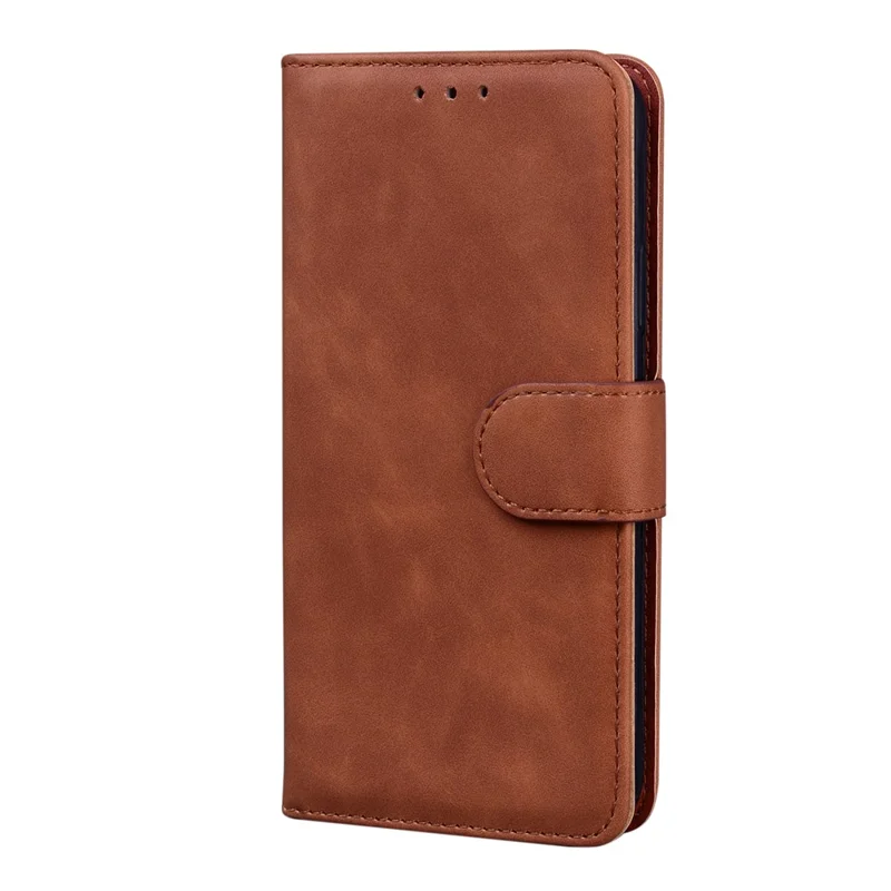 Leather Wallet Stand Phone Case for iPhone 7/8/SE (2020)/SE (2022) - Brown
