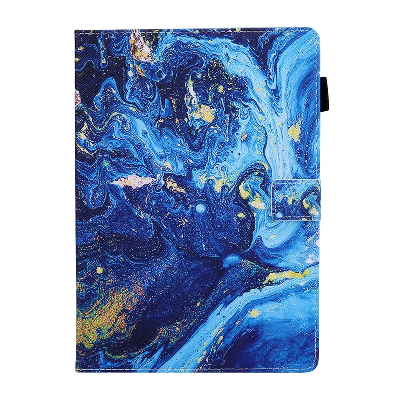 Patterned Leather Stand Smart Case for iPad Air 10.5 inch (2019)/iPad Pro 10.5-inch (2017)/iPad 10.2 (2021)/(2020)/(2019) - Painting