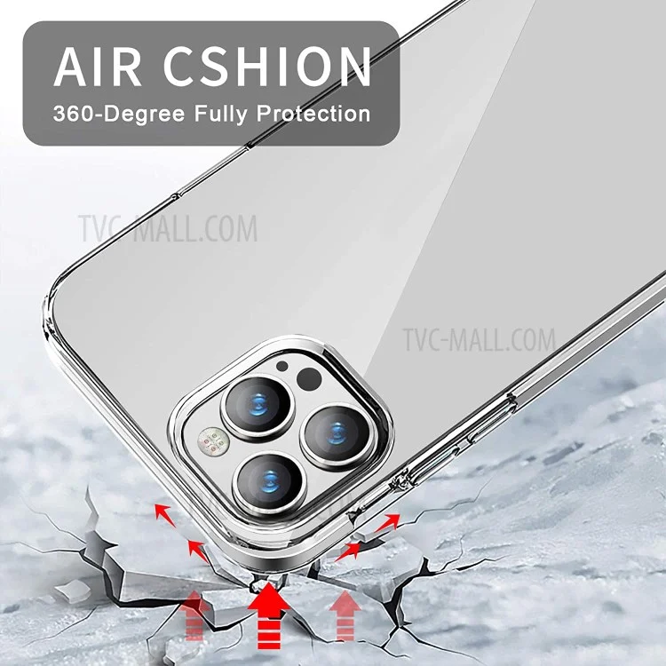 Anti-fingerprint See-through Soft TPU Case for iPhone 12 Pro / 12 6.1 inch