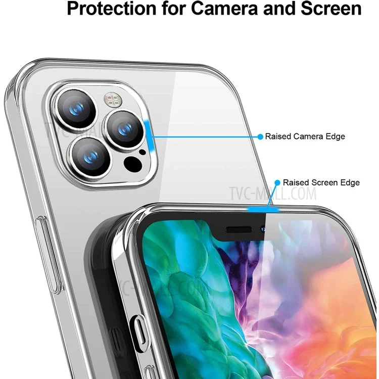 Anti-fingerprint See-through Soft TPU Case for iPhone 12 Pro / 12 6.1 inch