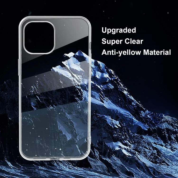 Anti-fingerprint See-through Soft TPU Case for iPhone 12 Pro / 12 6.1 inch