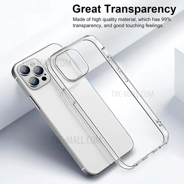 Anti-fingerprint See-through Soft TPU Case for iPhone 12 Pro / 12 6.1 inch