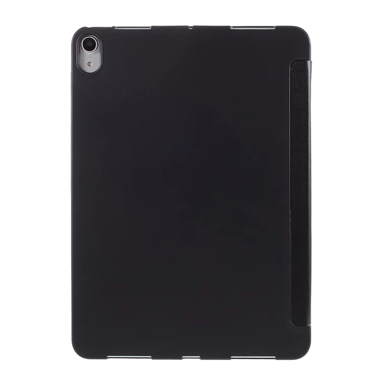 Origami Stand Smart Leather Shell Case Para Ipad Air (2020)/Air (2022) - Negro