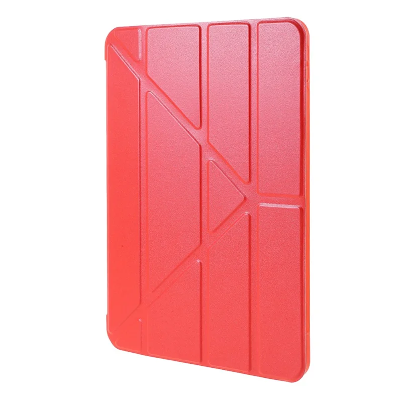 Origami Stand Smart Leather Shell Case for iPad Air 11 (2026) / (2025) / (2024) / Air (2022) / (2020) - Red