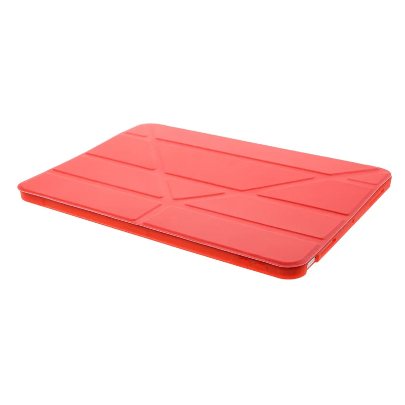Origami Stand Smart Leather Shell Case for iPad Air 11 (2026) / (2025) / (2024) / Air (2022) / (2020) - Red