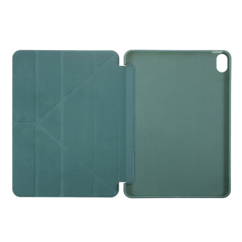 Origami Stand Smart Leather Shell Case for iPad Air 11 (2026) / (2025) / (2024) / Air (2022) / (2020) - Green