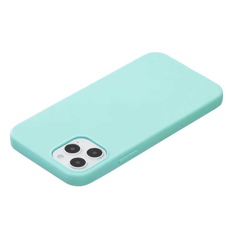 Pure Colour Matte Soft TPU Cover Phone Case for iPhone 12 Pro / iPhone 12 - Baby Blue