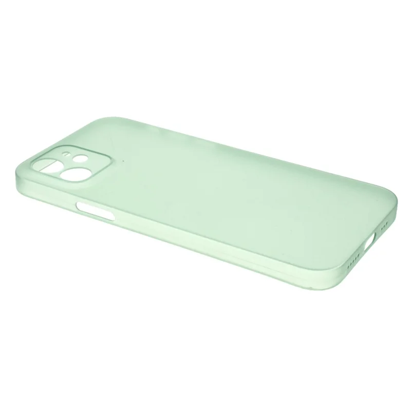 Precise Hole Opening Ultra-thin and Slim Hard PC Case for iPhone 12 mini - Green