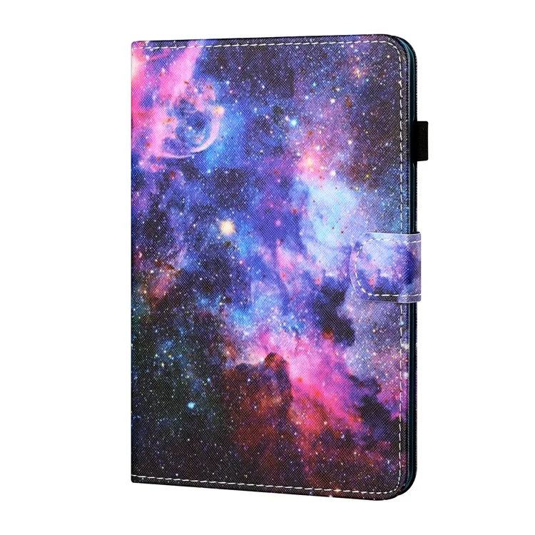Pattern Printing Leather Stand Tablet Case for iPad Pro 11-inch (2020) (2021) (2022) / iPad Air (2020) / Air (2022) - The Milky Way