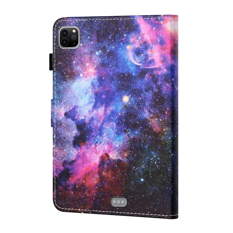 Pattern Printing Leather Stand Tablet Case for iPad Pro 11-inch (2020) (2021) (2022) / iPad Air (2020) / Air (2022) - The Milky Way