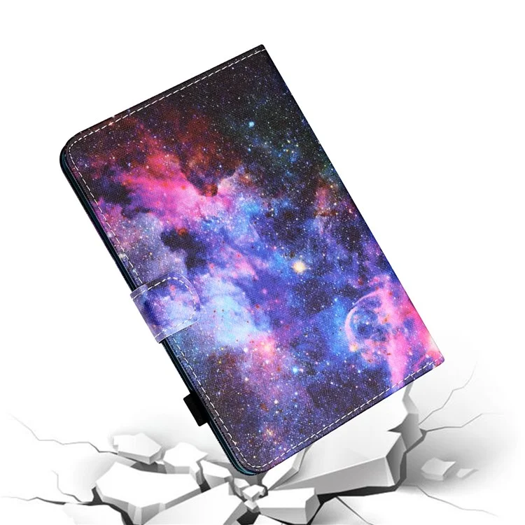 Pattern Printing Leather Stand Tablet Case for iPad Pro 11-inch (2020) (2021) (2022) / iPad Air (2020) / Air (2022) - The Milky Way