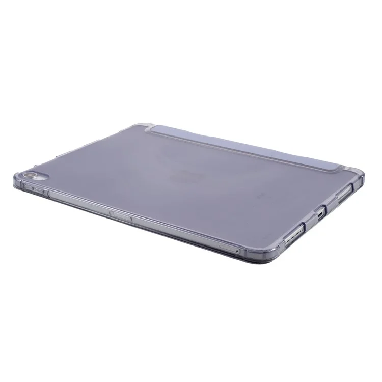 Cuir Mat + TPU Tablet Case Tri Fold Tablet Cover Shell Pour Ipad Air (2020) / Air (2022) - Violet