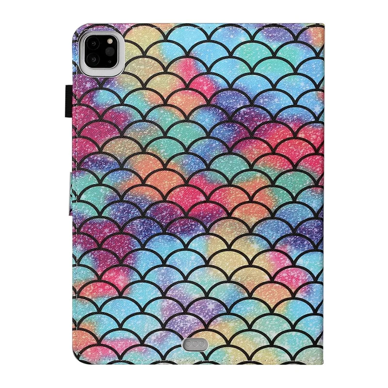 Pattern Printing Tablet Leather Stand Case for iPad Air (2020)/Air (2022) - Scale