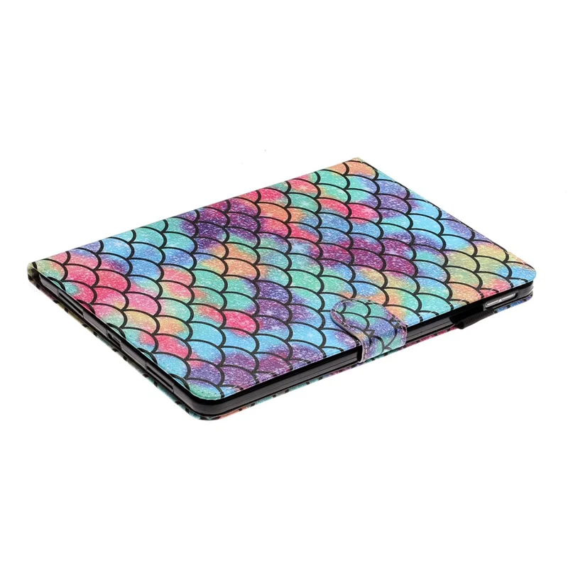 Pattern Printing Tablet Leather Stand Case for iPad Air (2020)/Air (2022) - Scale