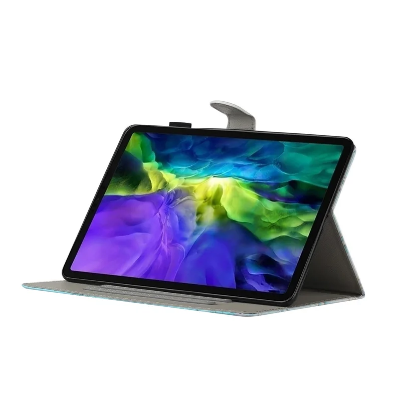 Pattern Printing Tablet Leather Stand Case for iPad Air (2020)/Air (2022) - Scale