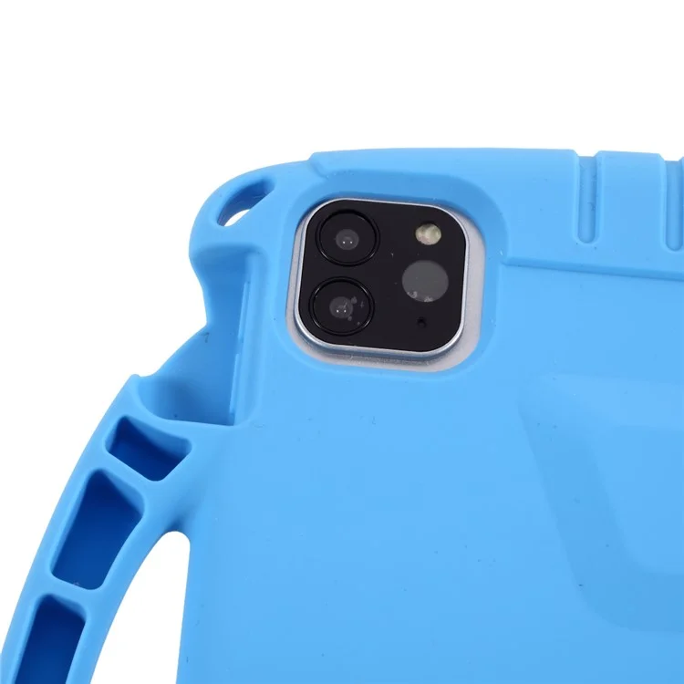 Custodia Per Kickstand Del Tablet a Protezione Silicone-shock Per Ipad Pro 11 Pollici (2021) (2020) (2018) / iPad Air (2020)/Air (2022) - Blu