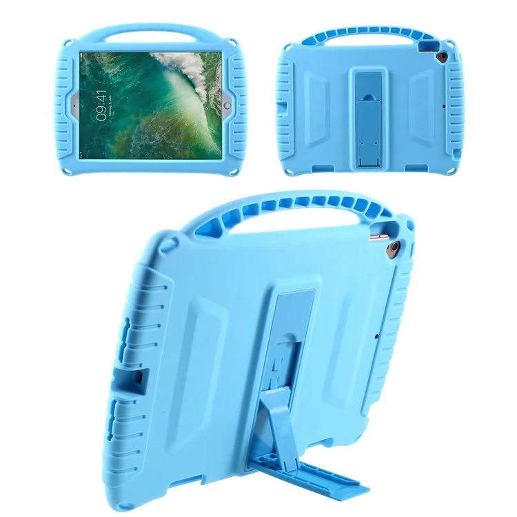 Shockproof Silicone Protector Tablet Kickstand Case for iPad 10.2 (2020)/(2019) / iPad Pro 10.5-inch (2017) / iPad Air 10.5 inch (2019) - Blue