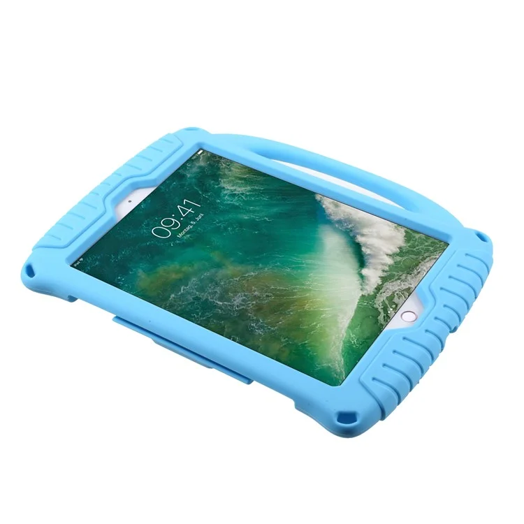 Shockproof Silicone Protector Tablet Kickstand Case for iPad 10.2 (2020)/(2019) / iPad Pro 10.5-inch (2017) / iPad Air 10.5 inch (2019) - Blue