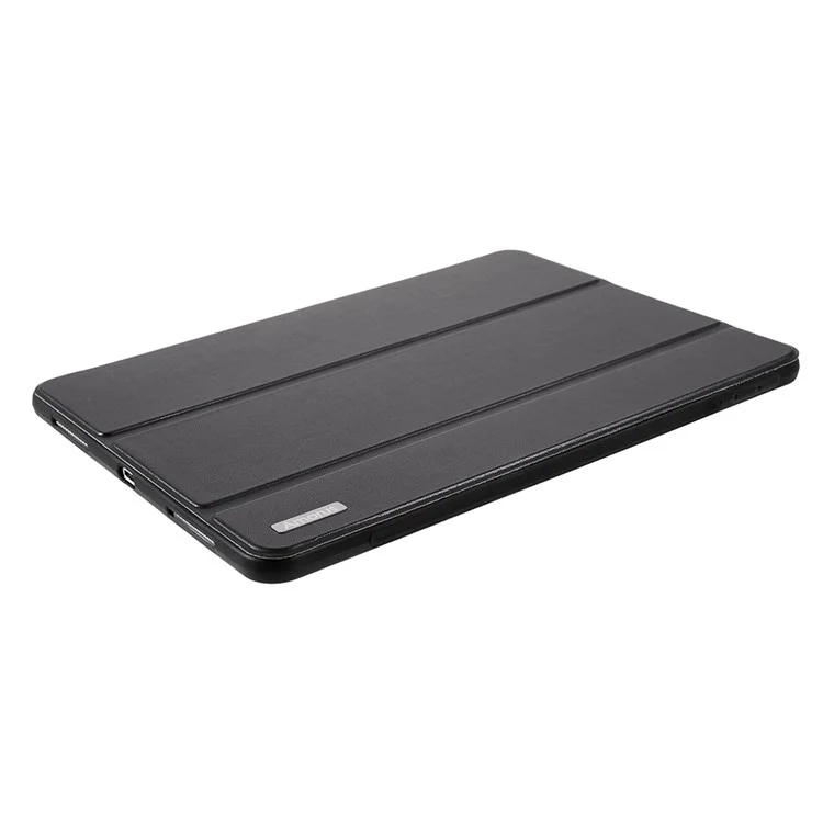 Amorus Tri-fold Stand Leder TPU Hülle Für Ipad Air (2020)/luft (2022)/iPad Pro 11-zoll (2020)/(2018) - Schwarz