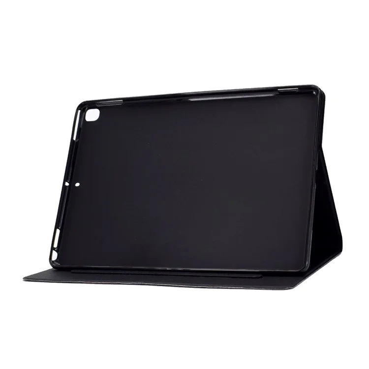 Case de Tableta de Cuero de Impresión de Patrones de Protección Completa Para Ipad Pro 10.5 Pulgadas (2017) /10.2 (2021)/(2020)/(2019)/Air 10.5 Pulgadas (2019) - León