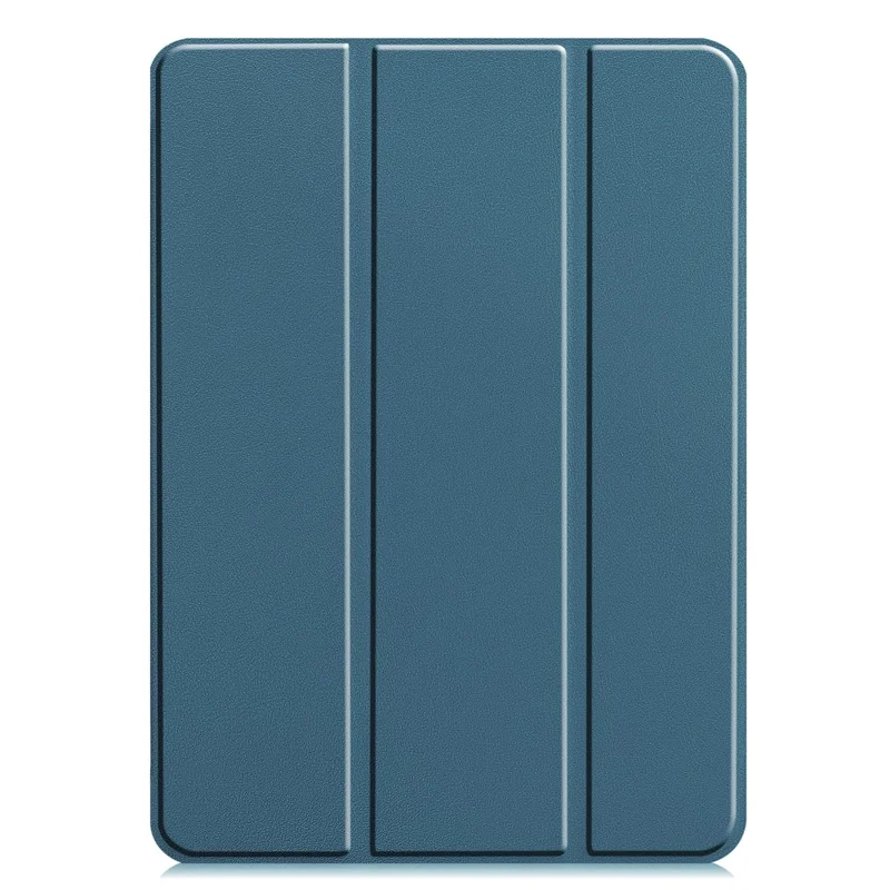 Stable Tri-fold Stand Auto Sleep/Wake Leather Stand Case for iPad Pro 11-inch (2021) - Blue