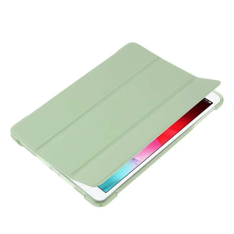 Umfassender Tri-Fold-Ständer aus Lederhülle [mit Apple Pencil Aufbewahrungsnut] für iPad Mini 1/2/3/4/(2019) 7.9 Zoll - Hellgrün