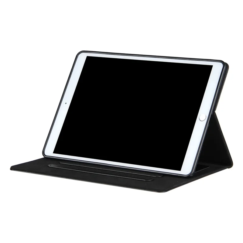 Pattern Imprinting Design Leather Tablet Protective Shell for iPad 10.2 (2021)/(2020)/(2019)/Pro 10.5-inch (2017)/Air 10.5 inch (2019) - Black