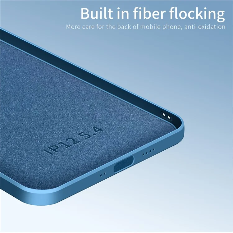 PINWUYO Soft Silicone Cell Phone Case Cover Protector für iPhone 12 mini - Grün